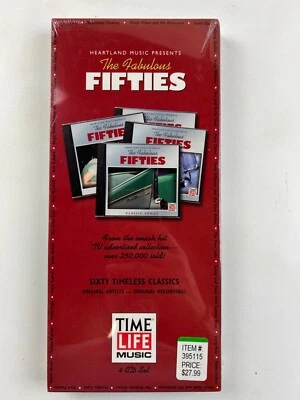 Time Life Music The Fabulous Fifties Collection 4 Disc CD Set Sealed New - Image 1 of 2
