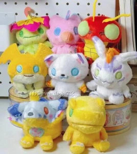Official New Digimon Digital Monster Plush Doll Hanging Toys Keychain Pendant - Picture 1 of 22