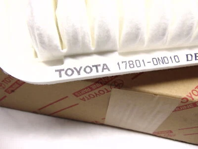 Nuevo elemento filtro aire genuino Toyota Yaris 1999-2014 Verso 99-05 1.4 D-4D Foto 1 de 4