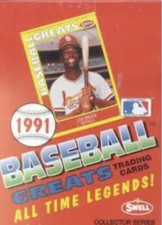 1991 Swell Baseball Greats - Pick your card & Complete your set - Ships Free