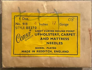 Conso Quality Upholstry, Carpet and Mattress Needles - Picture 1 of 4