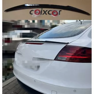 ALERÓN TRASERO AUDI TT 8J DE 2006 A 2014 ALERON NEGRO BRILLO SPOILER - Imagen 1 de 5
