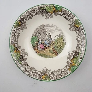 Vintage Copeland Spode Byron Dessert Bowl Plate 6.5 Inch Multicolor - Picture 1 of 6