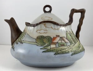 A.A. Vantine Vtg Hand Painted Japan Scenic Pattern Teapot w/Lid Rare Find! - Picture 1 of 8