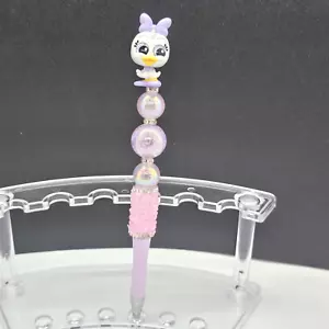 Daisy Duck Custom Perlenstift, Bling Pen, Geschenk, Osterkorb, Journal, Sammeln! - Bild 1 von 2