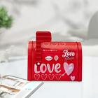 Mailbox Toy Valentine's Day Gift Empty Cookie Tin For Candies Snack Pastry