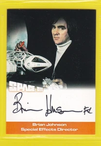 SPACE 1999 series 2, AUTO CARD BJ1, BRIAN JOHNSON - UNSTOPPABLE CARDS 2018 - Picture 1 of 2