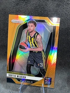 2024-25 Panini Prizm EuroLeague Orange Prizm #36 Scottie Wilbekin 35/49 - Picture 1 of 1
