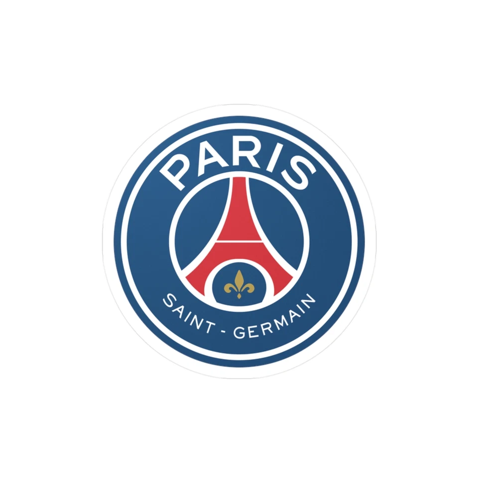 Paris Saint Germain Vinyl Decals, Sport Sticker, PSG, Football - Photo 1/1