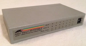 Allied Telesyn AT-FS708LE 10 Base-T 100 Base-TX 8 Port Fast Ethernet Switch - Picture 1 of 5