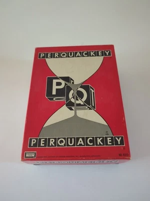 Vintage 1956 Perquackey Game "The Different Word Game" Lakeside Toys Complete  - Image 1 of 4