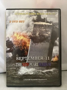 RARE! September 11th 11 The New Pearl Harbor 3 DVD Set Doc Massimo Mazzucco - Foto 1 di 3