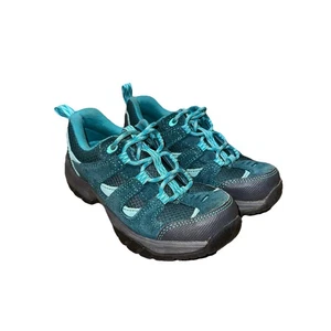 L.L. Bean Trail Model Hikers Low Top W/P Shoes Green Kids Size 1 | Style 300510 - Picture 1 of 13