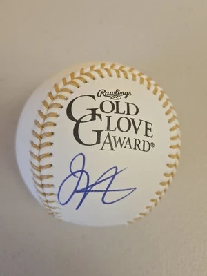Joey Votto Signed Rawlings Gold Glove Baseball JSA/COA Cincinnati Reds - Image 1 of 2