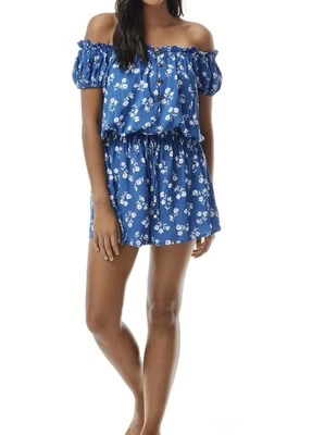 Mameluco floral azul guacamayo Kate Spade - Talla M - Nuevo con etiquetas Foto 1 de 4