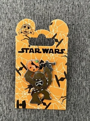 CHEWBACCA STAR WARS PUMPKIN HALLOWEEN PIN ~ FREE SHIPPING! - Image 1 of 4