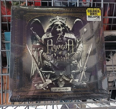 Agenda Of Swine ‎– Waves Of Human Suffering Vinyl LP Relapse Records LMTD 300 - Image 1 of 2