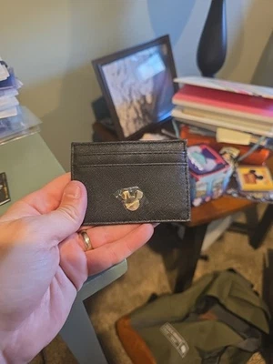 Portatarjetas de crédito Mickey Mouse negro  Foto 1 de 3