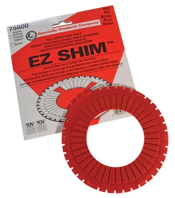SPC Performance for EZ Shim Dual Angle Camber/Toe Shim (Red) - Image 1 of 4