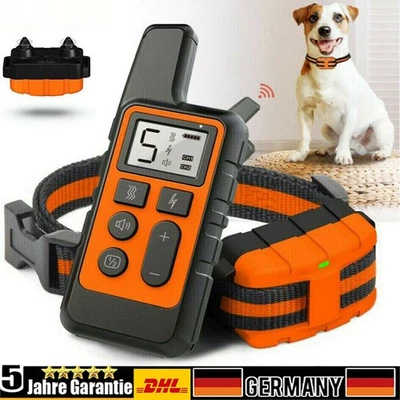 MARKENLOS Elektroschock Pet Dog Training E-Halsband Anti-Bark Obedience Stromschlag 1000M