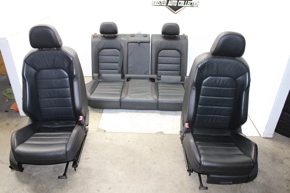 Conjunto completo de assentos de couro 2015-2021 Volkswagen GTI 4Dr fabricante de equipamento original LX110 - Imagem 1 de 4
