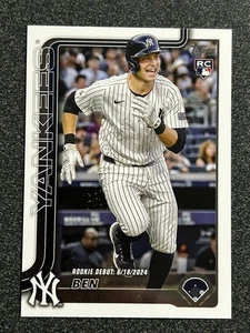 2025 Topps Topps Update Ben Rice RC Rookie Debut #US25 Menge verfügbar - Bild 1 von 1