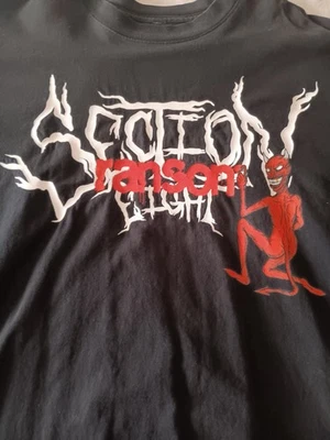 Camiseta Section Eight Ransom Colaboración Talla 2XL USADA Foto 1 de 2