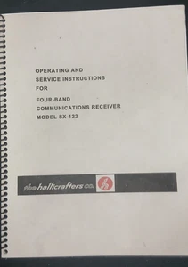 Hallicrafters SX-122 Handbuch mit Schaltplan - Bild 1 von 2