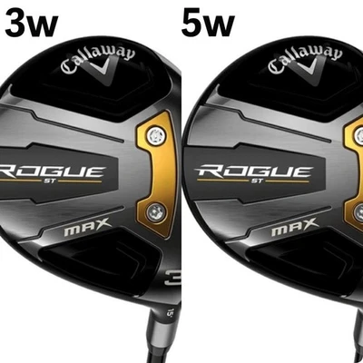 Callaway ROGUE ST MAX Fairway Wood 3w 5w 2Set TENSEI BLUE CR Stiff Flex Carbon - Image 1 of 4