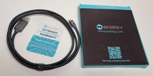 NEW WARRKY USB-C to DP DisplayPort Cable (4K@60Hz)  6.6ft - Picture 1 of 2