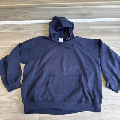 Sudadera con Capucha Tultex Maximum Sweats De Colección Para Hombres 3XL Azul En Blanco Hecha en EE. UU. 90s Foto 1 de 4