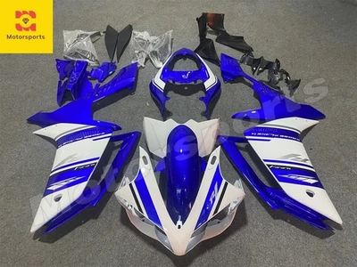 Blue White Fairing Kit for 2007 2008 Yamaha YZF R1 07 08 ABS Injection Bodywork Foto 1 de 4