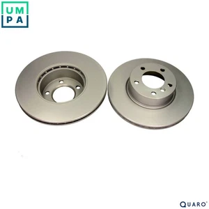 2x BRAKE DISC QD4088 FOR BMW N52 B25 BF 2.5L 6cyl 3 SERIES N20B16A 1.6L N47D20 - Picture 1 of 9