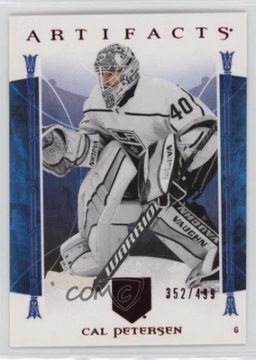 2022-23 Upper Deck Artifacts Ruby /499 Cal Petersen #52 - Image 1 of 2