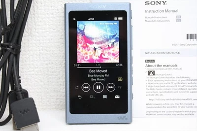 Sony NW-A46 Moonlit azul Walkman 32GB reproductor de audio de alta... - Imagen 1 de 4