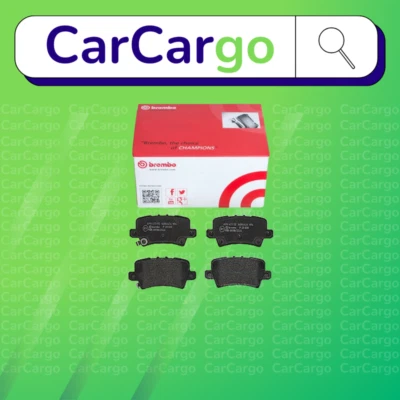 Pastillas de freno traseras Brembo para Fiat 500L MPW / Doblo Freedom 2013- Geniune OE Qual Foto 1 de 4