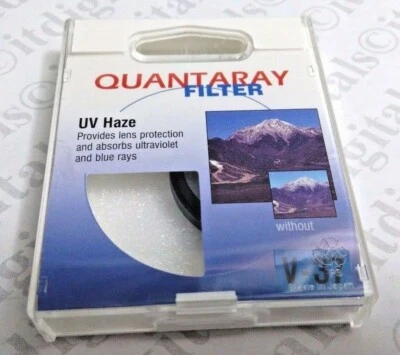 37mm Quantaray UV Protection Glass Lens Filter Safety Japan 37 mm 241667591   - Image 1 of 3