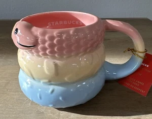 2025 Starbucks Lunar New Year 14oz Year of the Snake Keramiktasse Mehrfarbig - Bild 1 von 7