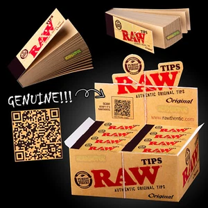 Original RAW Original Kakerlake Tips Rollpapier Filter gekrempelte Broschüren - ECHTE SACHE - Bild 1 von 12