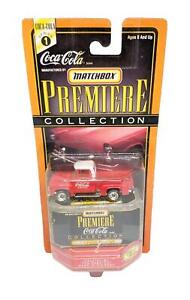 Coca-Cola 1998 Matchbox Premier Collection Diecast Red '56 Ford Pick Up