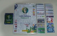 ALBUM PANINI COPA AMERICA BRASIL 2019 + set of stickers + 1 packet 100% COMPLETE