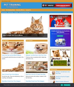 Pet Training Website Business For Sale: Ready-to-Launch with Free Installation - Picture 1 of 3