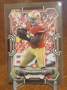2015 Bowman Black Carlos Hyde #96 - Picture 1 of 2