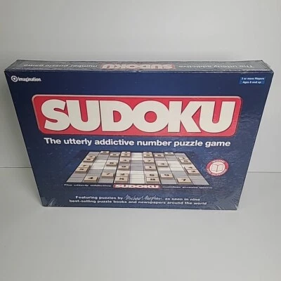 Sudoku Board Game Number Puzzle Game New/SEALED BOX 2005 - Image 1 of 3