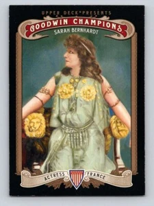 UD Goodwin Champions #115 2012 Sarah Bernhardt ¡ENVÍO GRATUITO! - Imagen 1 de 2