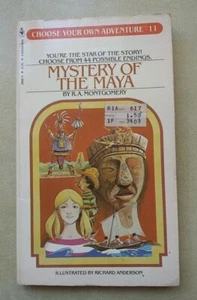 Choose Your Own Adventure Mystery of the Maya #11 by R.A. Montgomery, Vtg 1981 - Picture 1 of 10