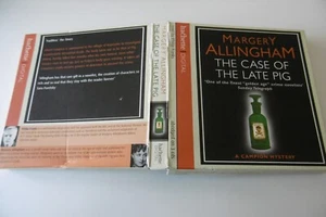 Margery Allingham The Case Of Dernier Cochon 3 CD Audio Crime Fiction 4 Heures - Photo 1/1