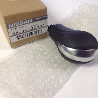NISSAN INFINITI  GENUINE Shift Knob G25 G37 FX37 EX37 QX70 Q60 QX50 34910-JK03A - Image 1 of 4