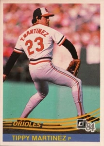 1984 Donruss Baseball #472 - Tippy Martinez - Baltimore Orioles 84-392 - Picture 1 of 2