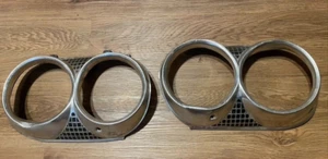 1964 Mercury Comet headlight bezels right and left Ford original OEM - Picture 1 of 7